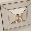 Michael Amini Madison Small Console - Glistening Gold