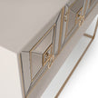 Michael Amini Madison Small Console - Glistening Gold