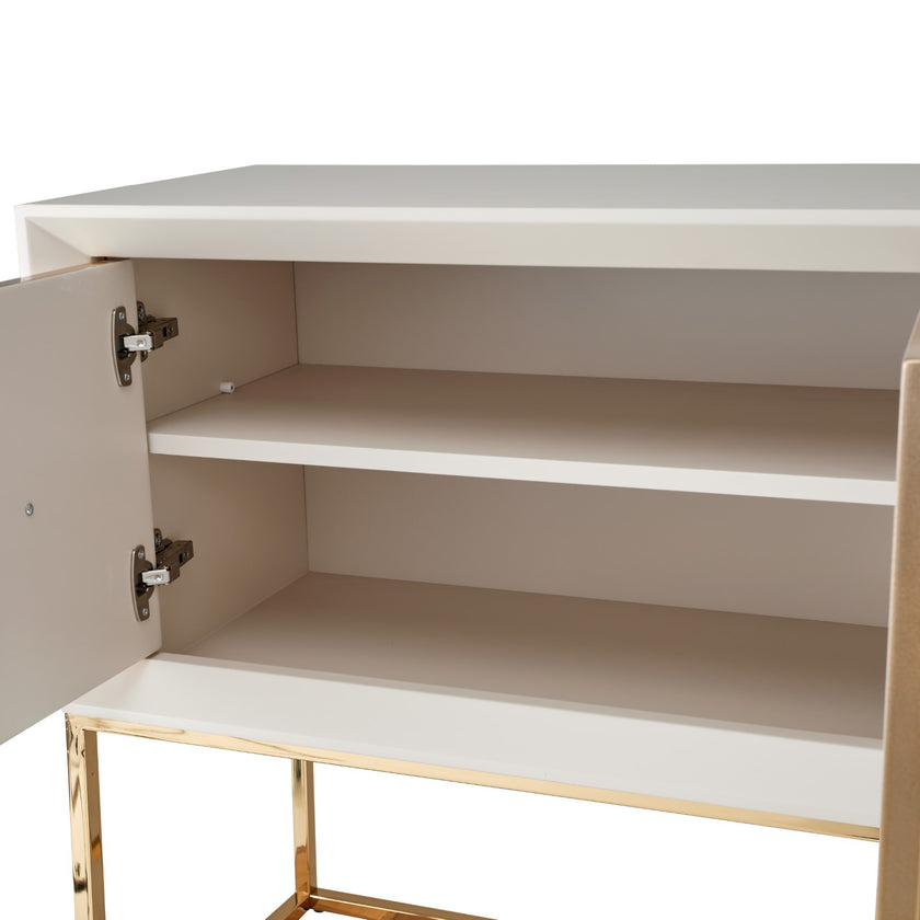 Michael Amini Madison Small Console - Glistening Gold