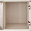 Michael Amini Madison Small Console - Glistening Gold