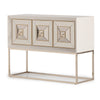 Michael Amini Madison Small Console - Glistening Gold