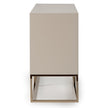 Michael Amini Madison Console - Glistening Gold