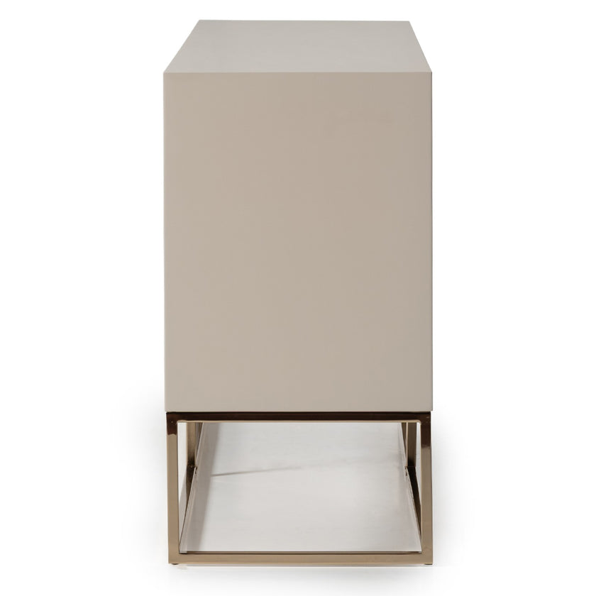 Michael Amini Madison Console - Glistening Gold
