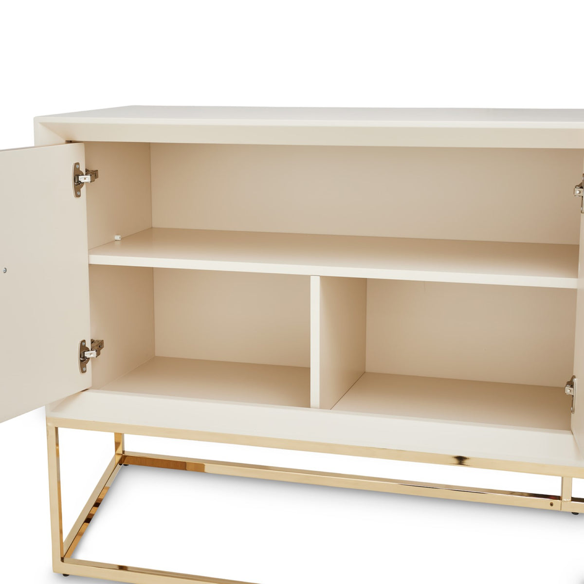 Michael Amini Madison Console - Glistening Gold