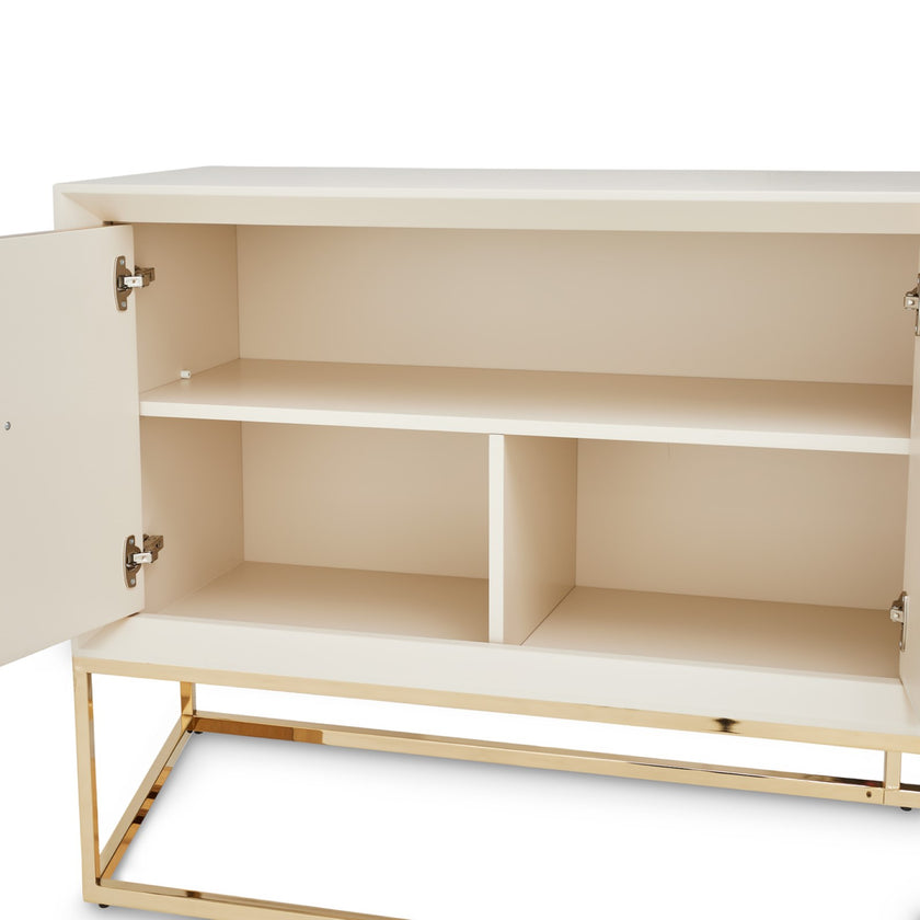 Michael Amini Madison Console - Glistening Gold