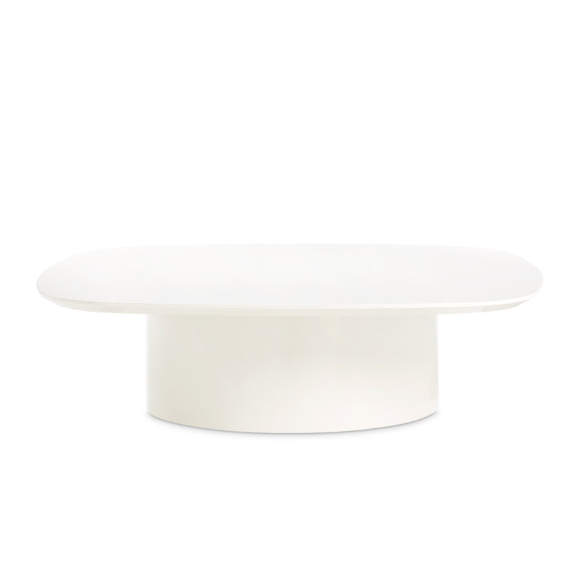 Michael Amini Le Montreaux Cocktail Table - Cloud White