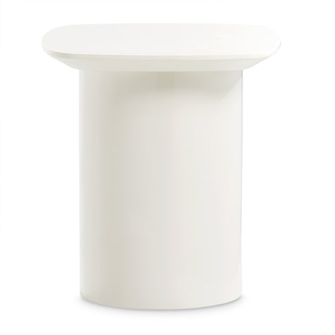 Michael Amini Le Montreaux Accent Table - Cloud White