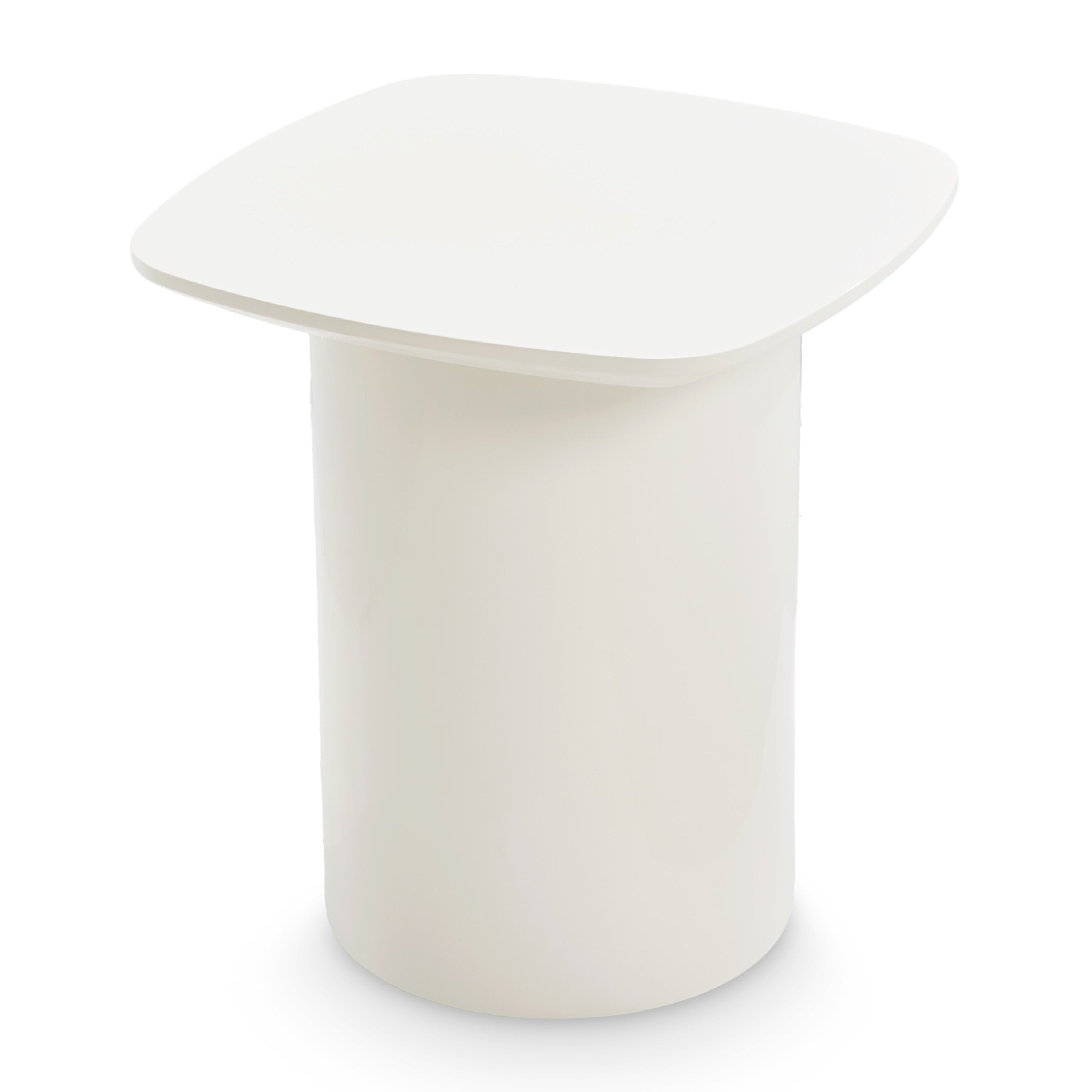 Michael Amini Le Montreaux Accent Table - Cloud White
