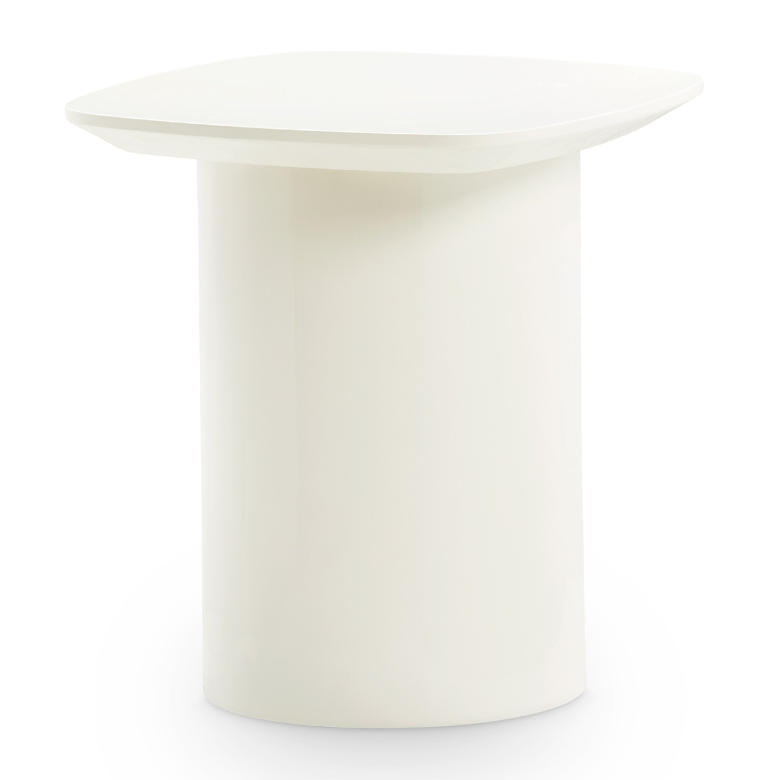 Michael Amini Le Montreaux Accent Table - Cloud White