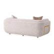 Michael Amini Savannah Breeze Loveseat - Cashmere/Gold
