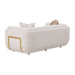 Michael Amini Savannah Breeze Loveseat - Cashmere/Gold