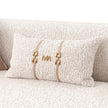 Michael Amini Savannah Breeze Loveseat - Cashmere/Gold