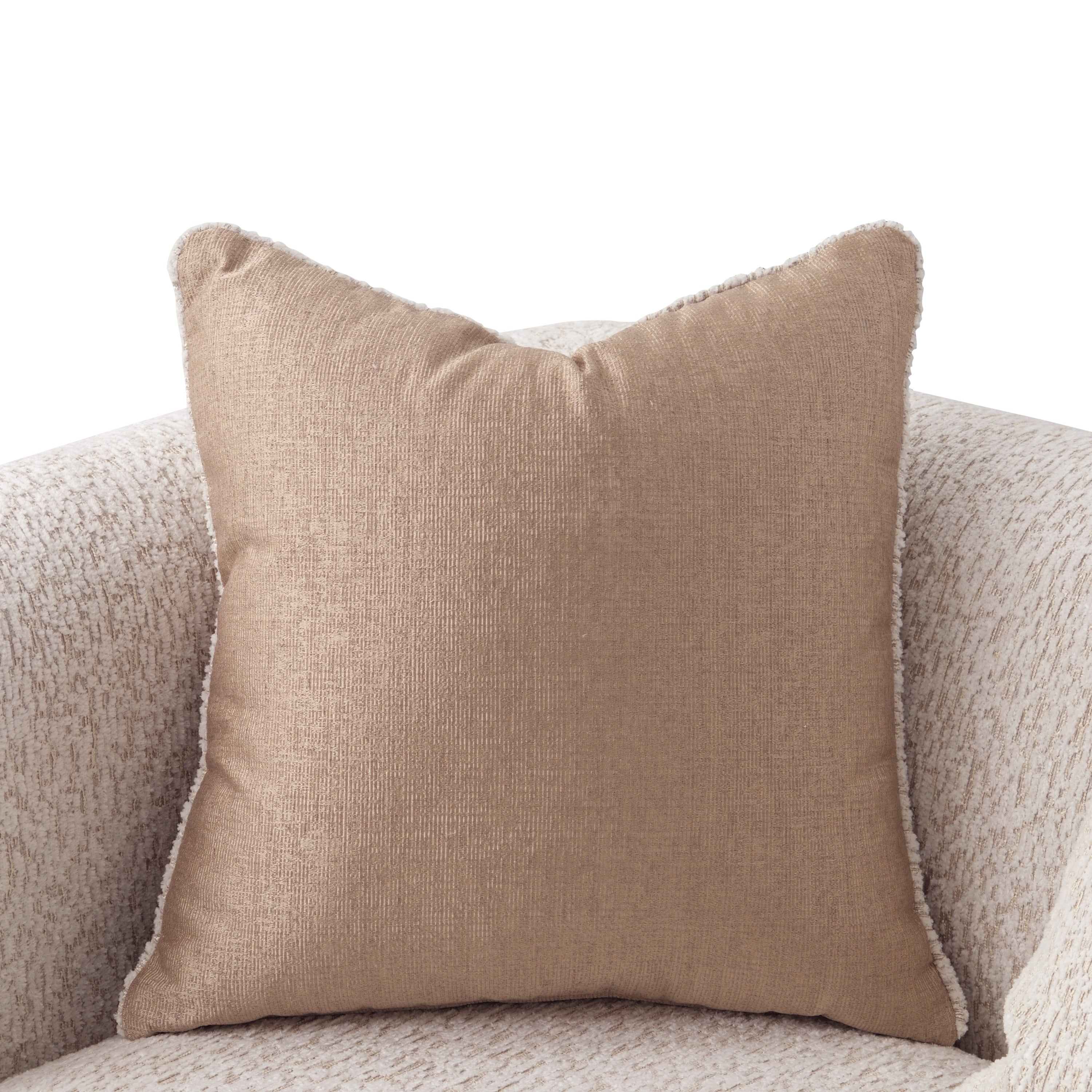Michael Amini Savannah Breeze Loveseat - Cashmere/Gold
