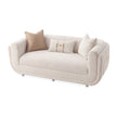 Michael Amini Savannah Breeze Loveseat - Cashmere/Gold