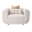 Michael Amini Savannah Breeze Matching Chair - Cashmere/Gold