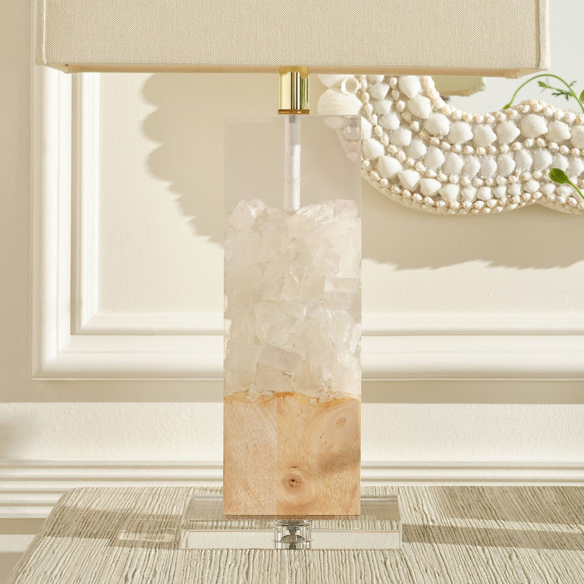 Clay Table Lamp