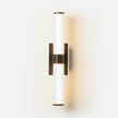Zora Dual-Light Metal Sconce