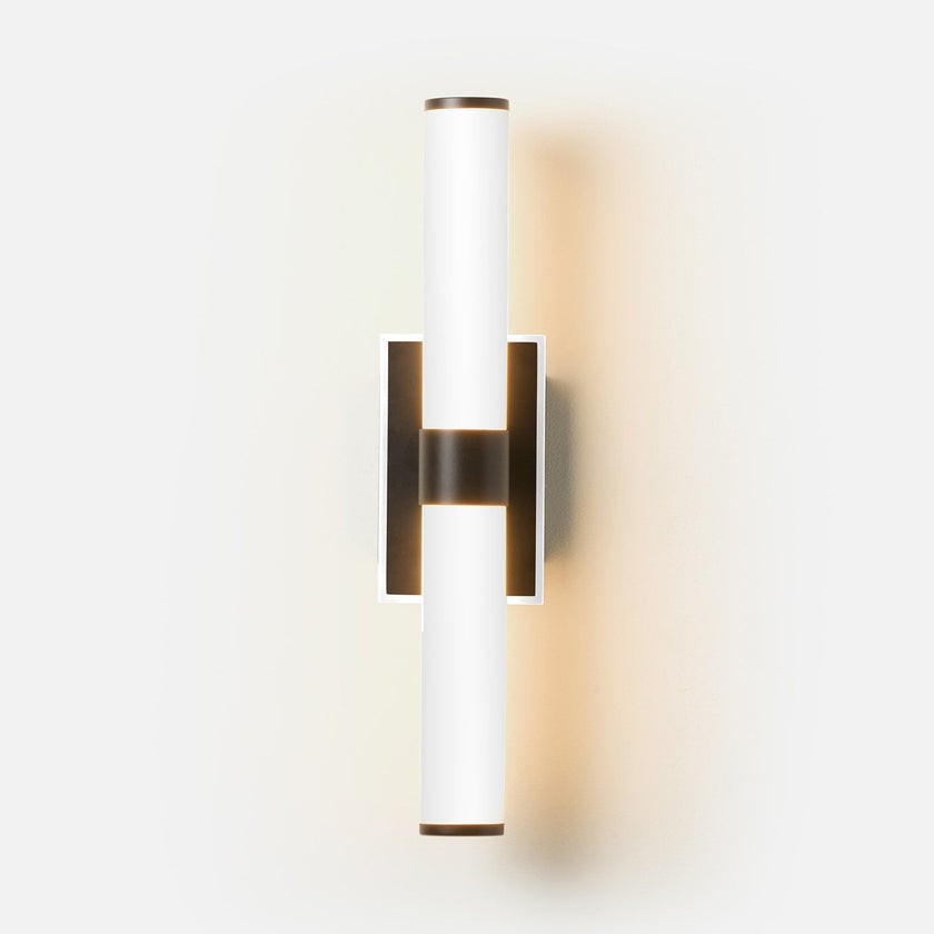 Zora Dual-Light Metal Sconce
