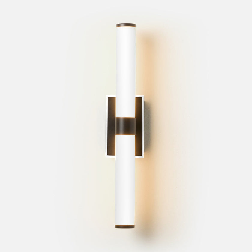 Zora Dual-Light Metal Sconce