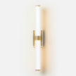 Zora Dual-Light Metal Sconce