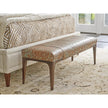 Lexington Rendezvous Savile Leather Bench