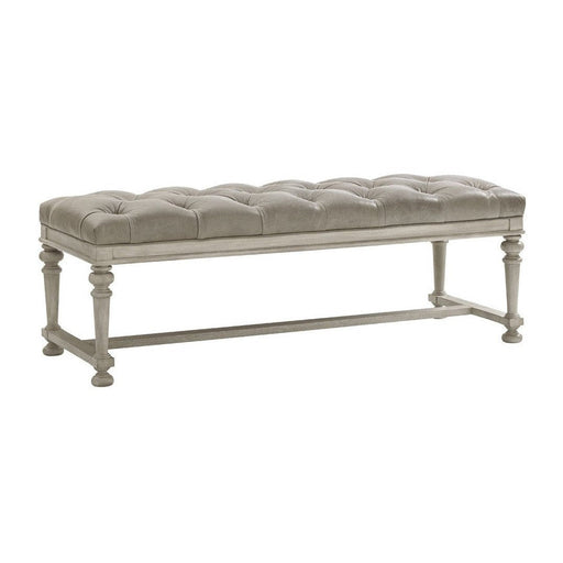 Lexington Oyster Bay Bellport Leather Bed Bench