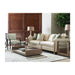 Lexington Shadow Play Nob Hill Leather Sofa