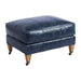 Barclay Butera Upholstery Sydney Ottoman With Brass Casters