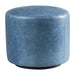 Barclay Butera Upholstery Three Arch Swivel Ottoman