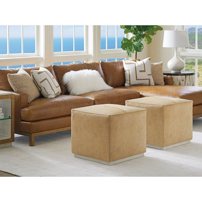 Barclay Butera Upholstery Colby Ottoman - 21.5 Inch