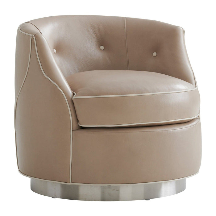 Lexington Avondale Roberston Leather Swivel Chair