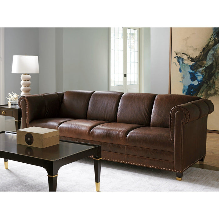 Lexington Carlyle Springfield Leather Sofa