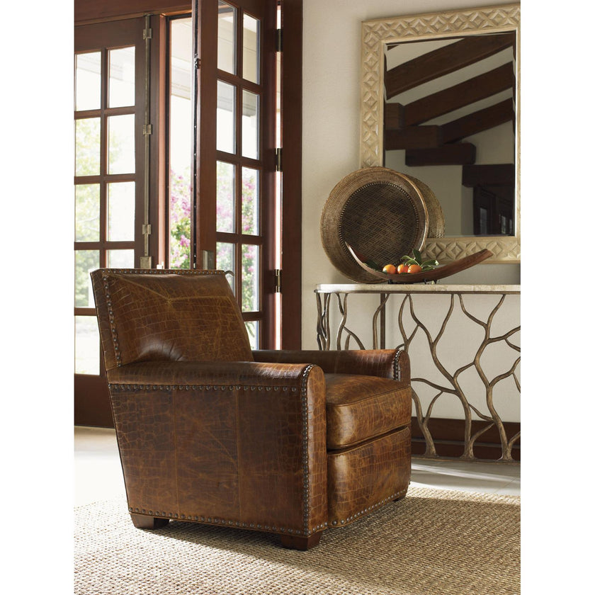 Tommy Bahama Home Upholstery Stirling Park Leather Chair