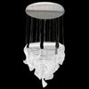 Michael Amini Sheer Waves 18-Light Round LED Chandelier - Chrome
