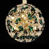 Michael Amini Emerald Bouquet 10-Light Round Chandelier