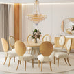Michael Amini Luxe Lumiere 28-Light Crystal Chandelier - Gold
