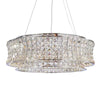Michael Amini Galaxy Round LED Crystal Chandelier - Chrome