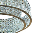 Michael Amini Galaxy Round LED Crystal Chandelier - Chrome