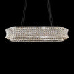 Michael Amini Galaxy Oval LED Crystal Chandelier - Chrome