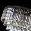 Michael Amini Allure 28-Light Round Crystal Chandelier - Matte Black