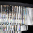 Michael Amini Allure 28-Light Round Crystal Chandelier - Matte Black