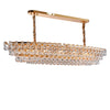 Michael Amini Gala 14-Light Rectangular LED Chandelier - Gold