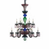 Michael Amini Noir 12-Light Traditional Crystal Chandelier