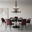 Michael Amini Noir 12-Light Traditional Crystal Chandelier