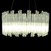 Michael Amini Octavious 8-Light Modern Crystal Chandelier - Clear