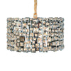 Michael Amini Facets 6-Light Crystal Chandelier - Chrome