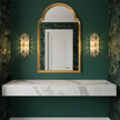 Michael Amini Regalia 4-Light Crystal Wall Sconce - Gold