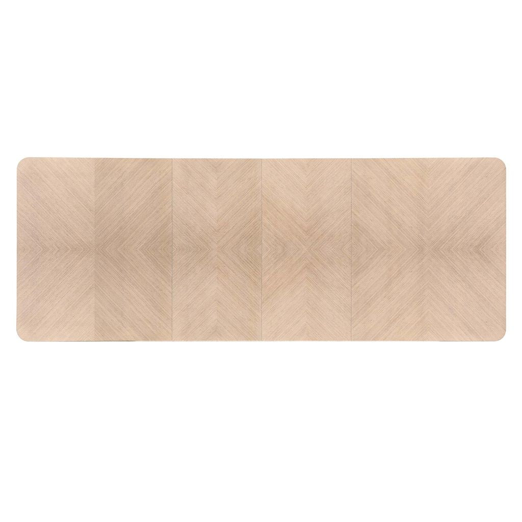 Michael Amini West Kensington Rectangular Dining Table - Sea Salt Caramel