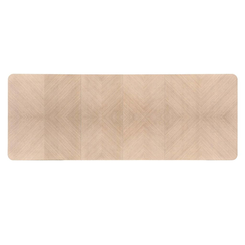 Michael Amini West Kensington Rectangular Dining Table - Sea Salt Caramel