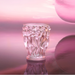 Lalique Bacchantes Pink Vase